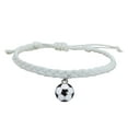thumbnail image 1 of Pulseras de Fútbol Charm Favors Fútbol Negro Rojo Blanco Marrón Pulseras de Fútbol Cuentas Ajustable Inspirational for Teens Adults Sport Birthday Football Favors For, 1 of 2