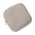 thumbnail image 2 of 1pcs Small Makeup Bag for Purse Mini Cosmetics Bag Corduroy Cute Cosmetic Pouch for Women with Slip-in Pockets, 2 of 7
