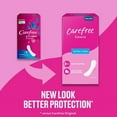 CAREFREE® Panty Liners, Extra Long, Unscented, 8 Hour Odor Control