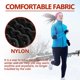 thumbnail image 2 of 1-6pcs HOUKEA HKA06-A021-2-BK2 1 Pair Nylon Gloves Winter Outdoor Sports Skiing Touch Screen Hand Wa, 2 of 5