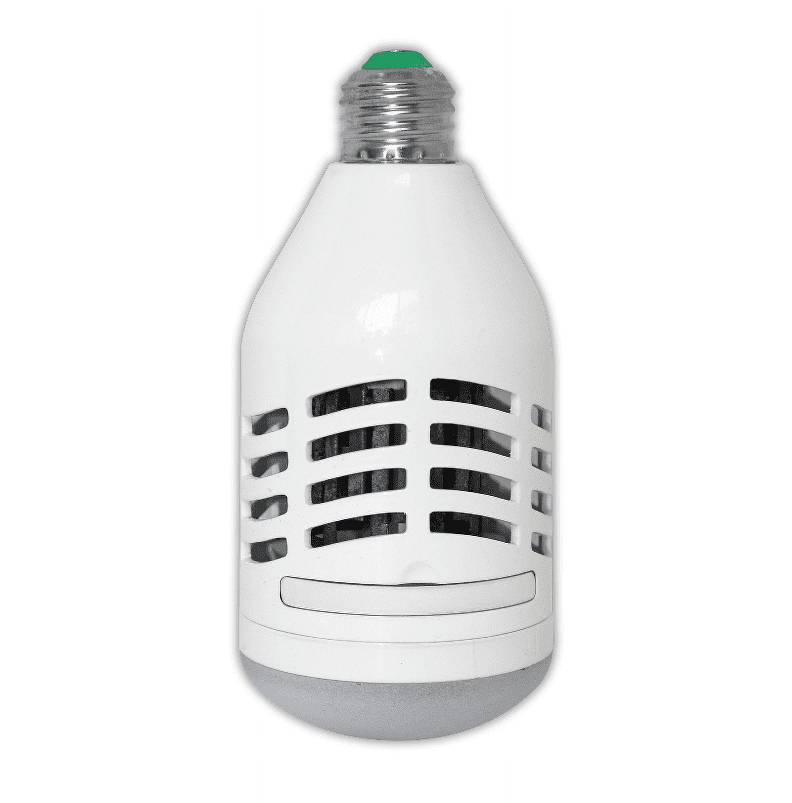 PIC LED Mosquito Zapper Light Bulb, Electric Insect Killer, White, 3 Pack