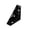 Black-S, variant on 90 Degree Corner Brace Bracket, Cold Rolled Steel L-Shaped Shelf Support for Furniture Repair and Reinforcement, Multiple Sizes and Colors,1 PCS,WHITE,S