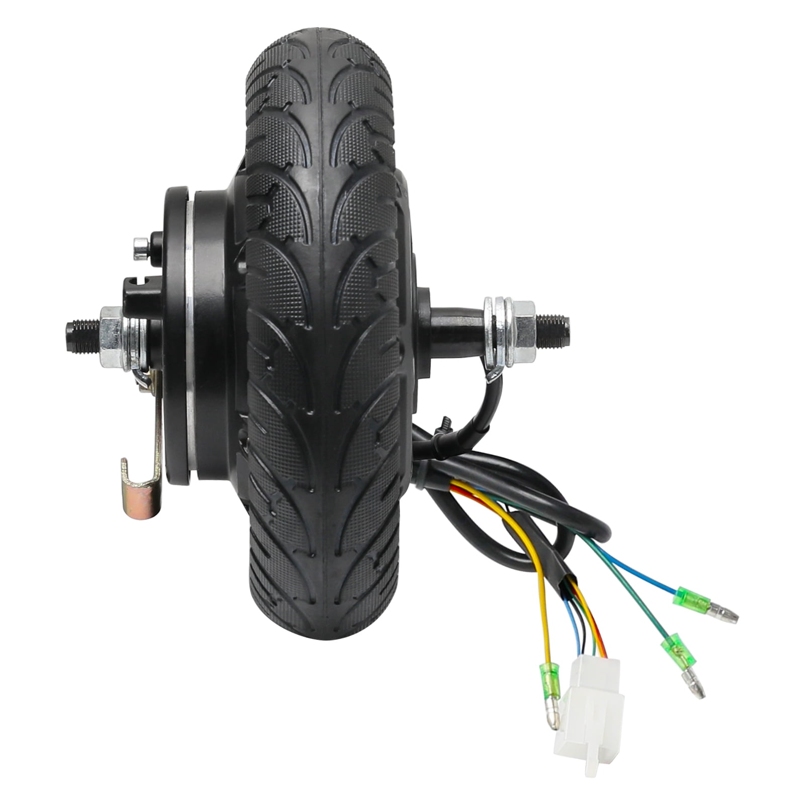 前輪モーター 350W 24-48V 24V 350W Scooter Hub Motor with 8 Inch Wheel 200×50 Solid Tire