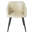 thumbnail image 5 of SAFAVIEH Adalena Midcentury Modern Accent Chair, Beige, 5 of 11