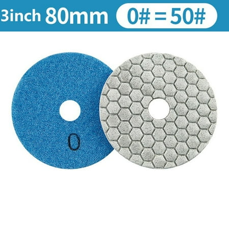 

BCLONG 1pc Diamond Dry Polishing Pad 3 Inch Sharp Type For Granite Marble Sanding Disc