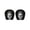 3# G, variant on 2 Pack Spooky Car Seat Headrest Protectors, Stretchy Scary Face Spandex Covers, Washable Halloween Vehicle Costume Accessories for Cars SUVs Trucks Vans