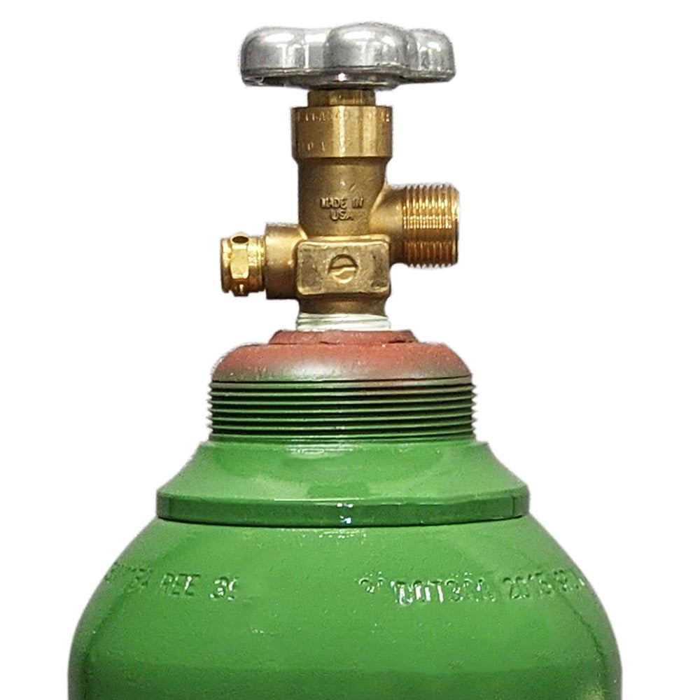 Oyx-Acetylene Welding Cylinder Set - 40 cu ft. Acetylene and Oxygen Tanks DOT Approved - Ships Empty