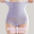 thumbnail image 5 of WCJM Womens Soft Stretchy High Waisted Briefs Breathable Comfort Underwear Everyday Ladies Panties Women's Panties Plus Size, 5 of 7