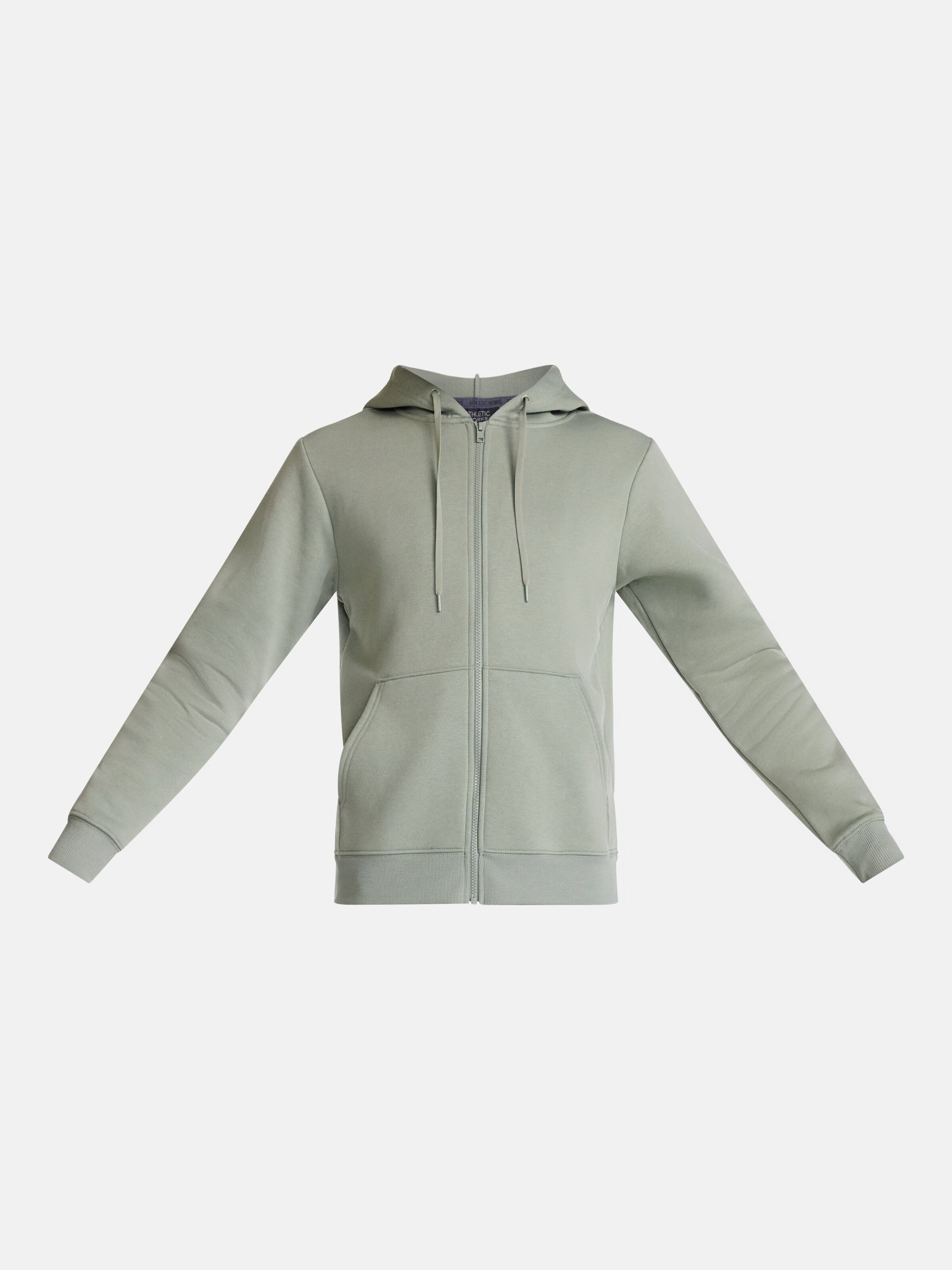 Athletic Works Men's and Big Men's Zip Up Fleece Hoodie Sweatshirt, Sizes XS-4XLT