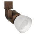 thumbnail image 1 of Benjara BM220624 10W Integrated LED Track Fixture with Polycarbonate Head, Bronze & White, 1 of 5