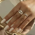thumbnail image 2 of Butterfly Rings For Women Matching Rings For Couples Rings Silver Butterfly Ring Delicate Gold Rings Trendy Butterfly Jewelry, 2 of 5