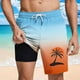 thumbnail image 4 of Pantalones Cortos Casuales para Hombre Imprimir con Bolsillos Pantalones de Playa de Cintura Elástica, Pantalones Cortos de Cintura Elástica para Hombre, 4 of 5