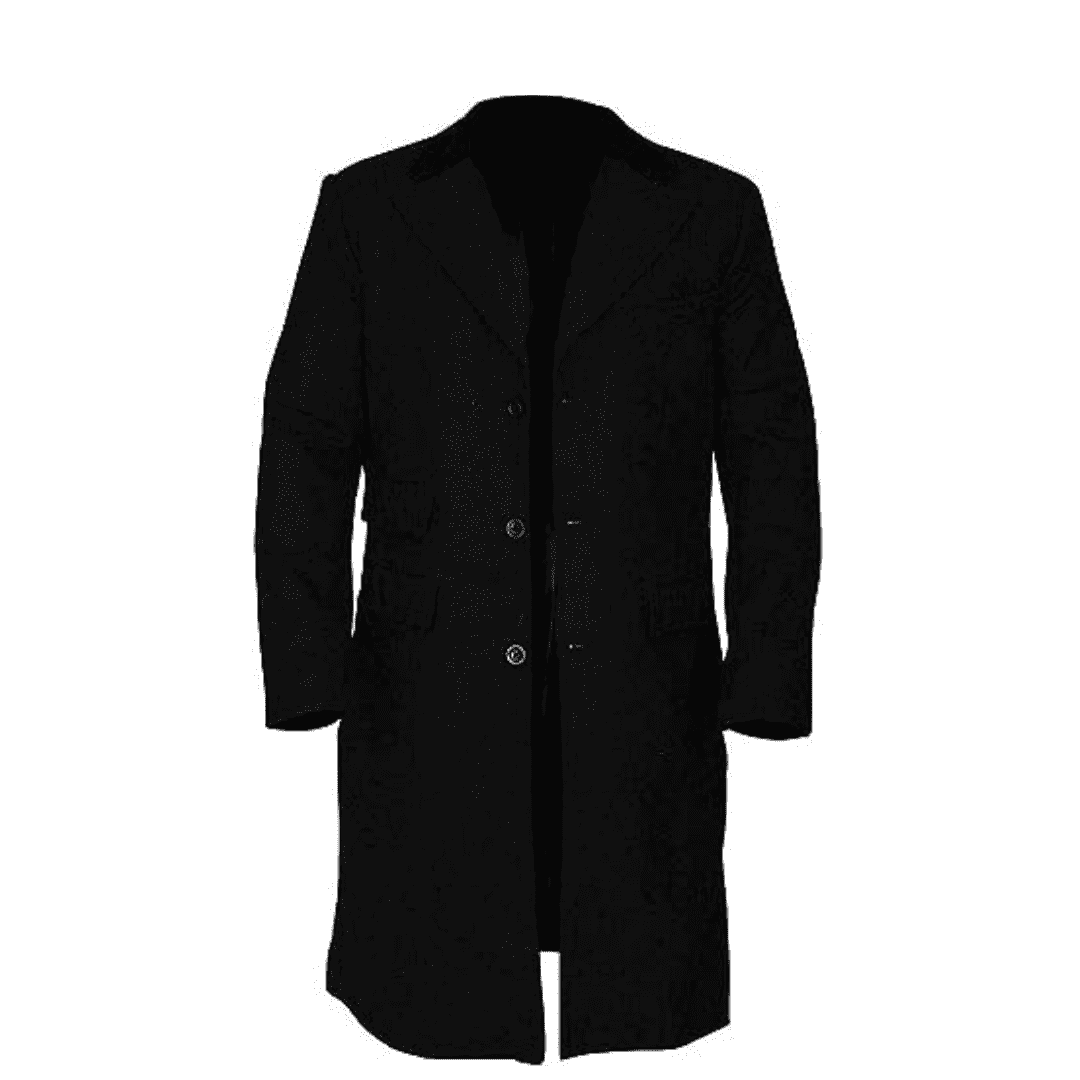 Black wool topcoat deals