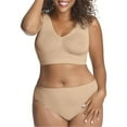 thumbnail image 4 of Sujetador sin costuras Wireless Hacer subir Lingerie Plus Size Yoga Sport Underwear, Beige, 4XL Methold AP002554-16, 4 of 6