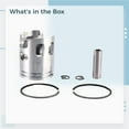 thumbnail image 5 of 40 mm Piston Kit for 2 Stroke 50 cc Scooter Engine, Complete Cylinder Rebuild Set with Rings Gaskets Pin, Performance Replacement Parts for Jog Moped Motors, 5 of 5