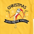 thumbnail image 3 of The Nightmare Before Christmas - Christmas Chills - Men's Short Sleeve Graphic T-Shirt, 3 of 5