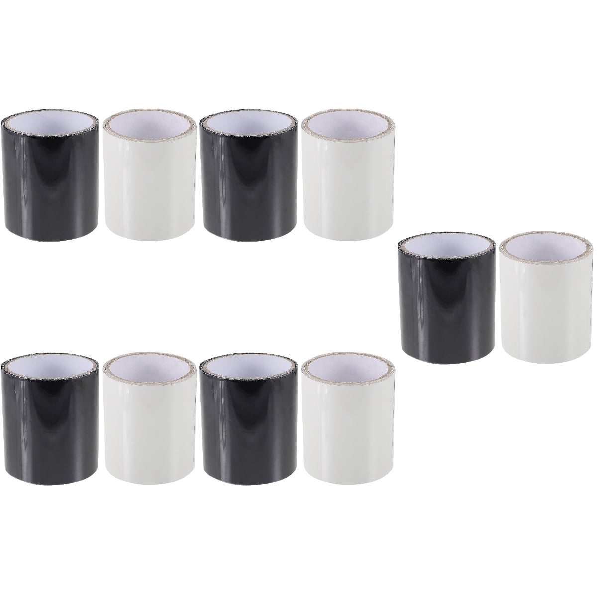 5 Count Dual-use Headband Clear Double Sided Tape Duct Cut to Size Kitchen