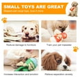 thumbnail image 4 of Amerteer Dog Chew Toys, Aggressive Chewer Puppies Teething Chew Toys for Boredom, Pet Dog Toothbrush Chew Toys with Rope Toys, IQ Ball and More Squeaky Toy for Puppy and Small Dogs, 4 of 7