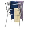thumbnail image 3 of Household Essentials 5127 Collapsible Expandable Metal Clothes Drying Rack - Dry Wet Laundry Indoors - Satin Silver, 3 of 5