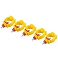 thumbnail image 3 of Pinza para comedero de pollo ANGGREK 20 unidades ABS desmontable tetina de bola de Acero inoxidable, 3 of 8