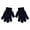 Black, variant on Kids Winter Gloves Kid's Winter Magic Gloves Children Solid Color Stretchy Warm Magic Gloves Boys or Girls Knit Gloves Christmas Gloves for Kids