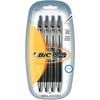 BIC Triumph 537RT Retractable Gel Pen, 0.5mm, Blue, 4-Pack