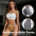 thumbnail image 6 of Gokiu Sml Jeffy Seamless Thongs for Women Underwear Sexy No Show Panties Bikini Undies, 6 of 7