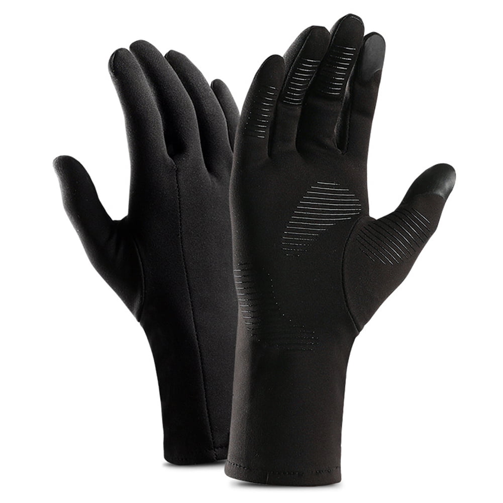 Waterproof Winter Thermal Warm Full Finger Gloves Cycling Anti-Skid Touch Screen 