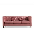 thumbnail image 4 of Uspridefurniture Fancher Kittleson Velvet Classic Sofa -Pink, 4 of 5