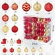 thumbnail image 5 of Adorno navideño brillante Wonderland de 116 piezas para interiores y exteriores, ideal para decorar el árbol de Navidad, bodas, cumpleaños, Halloween, Acción de Gracias y fiestas navideñas., 5 of 5