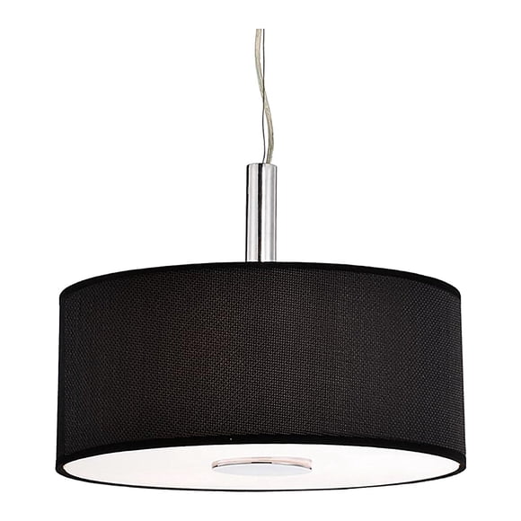 Lámpara Colgante Satín 180w Tecnolite HOME Stella Negro Satín