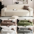 thumbnail image 2 of 1pc Art Leaf Jacquard Sofa Cover - One-Piece Full Coverage Stretch Sofa Protector with Elastic Jacquard, Non-Slip Pet-Friendly Design for Sectional Sofas,Modern Home Decor (Includes Bonus Pillowcase), 2 of 10