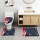 thumbnail image 2 of Juego de 3 alfombras de baño del equipo Texans Alfombra antideslizante para baño de 24 x 16 pulgadas, 2 of 7