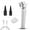 White, variant on OTICA Professional Pocket LED Otoscope with Rechargeable 3500mAh Battery, USB Type-C Charging, Adjustable Brightness, 10 Reusable Ear Specula, Spare Lens, 11707 - White