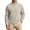 Beige, variant on Men's Quarter Zip Fleece Pullover Sweater, Mock Neck Long Sleeve Relaxed Fit Tops, Soft Warm Layer for Fall Winter Daily Wear Beige 4XL