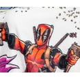 thumbnail image 4 of Manta polar plateada de Buffalo Marvel Deadpool 127 x 152 cm, 4 of 9