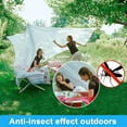 thumbnail image 3 of Square Bed Mosquito Net, Universal Square Mosquito Net, Suitable for Most Types of Beds, for Effective Mosquito Protection - White (200 * 200 * 180cm), 3 of 4