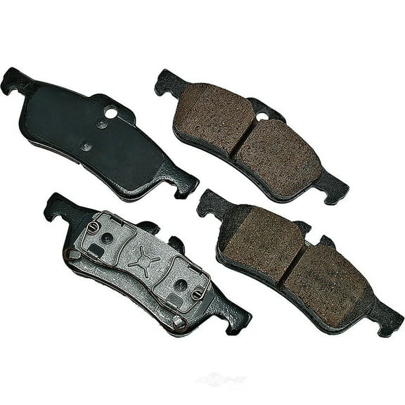 Akebono Euro Rear Mini Cooper Ceramic Brake Pads, Ultra-Premium