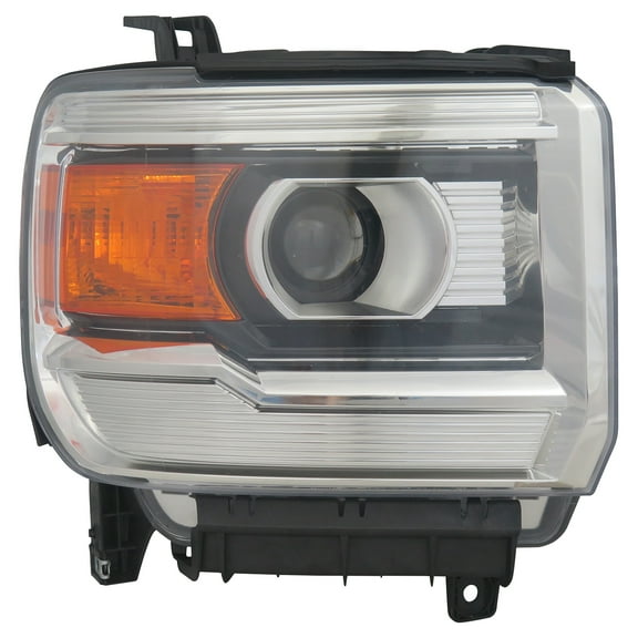 KAI New CAPA Certified Standard Replacement Passenger Side Headlight Assembly, Fits 2014-2015 GMC Sierra 1500