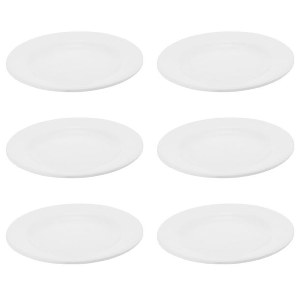 Melamine Food Plate, Snack Plates, White Dessert Plates, Cake Plate