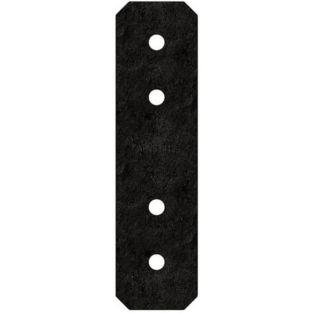 Simpson Strong-Tie APVST412 Outdoor Accents Avant Collection ZMAX, Black Strap for 4x