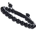 thumbnail image 1 of Beads Natural Healing Power Gemstone Crystal Beads Unisex Adjustable Macrame Bracelets 8, 1 of 1