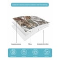 thumbnail image 5 of Quilts Twin XL Size, Country Owl Soft Comforter Bedding Set for Bed, Farmhouse Sping Floral Botanical Postmark Lightweight Quilted Bedspread with Pillow Cover(2 Pieces) for All Season, 68x98 Inch, 5 of 6