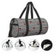 thumbnail image 3 of Easygdp Ladybugs on Black and White Striped Bolsa de Viaje, Bolsa de Mano, Bolsa de Gimnasio, Bolsa de Equipaje para Viaje, 3 of 6