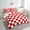 Checkered 06, variant on Erosebridal Check Plaid Bedding Twin Size, Geometric Bed in a Bag Twin size, Farmhouse Gingham Decor, Reversible 7 Pieces