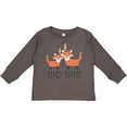 thumbnail image 3 of Inktastic Boy Fox Brother Announcement Boys Long Sleeve Toddler T-Shirt, 3 of 5