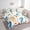 White, variant on Erosebridal Cartoon Seahorse Bedding Twin Size, Seashell Bed in a Bag Twin size, Marine Coral Reversible Bed Set, Ultra Soft Bedroom Decorative, 7 Pieces