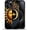 Abstract Golden Sun Moon-Glossy, variant on Case for iPhone 15 Case, Hybrid 2-Layer Silicone Protective Glossy Case for Girl Women Case for iPhone 15 Funny Retro Cat Pyramid UFO Pattern