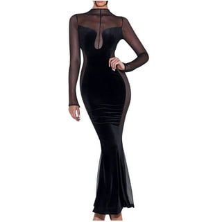 Long Sleeve Black Dress | Walmart Canada