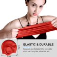 thumbnail image 3 of Swimming Cap Women Swimming Hat Silicone Swim Cap Swim Hat Waterproof Cap, 3D Ear Ergonomic Design, Anti-Slip Long Hair Swimming Cap for Women, 3 of 5